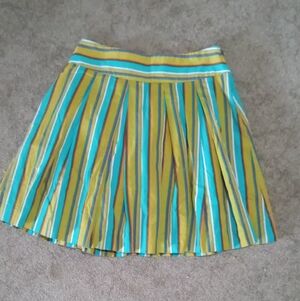 Vibrant Multicolor A-Line Skirt